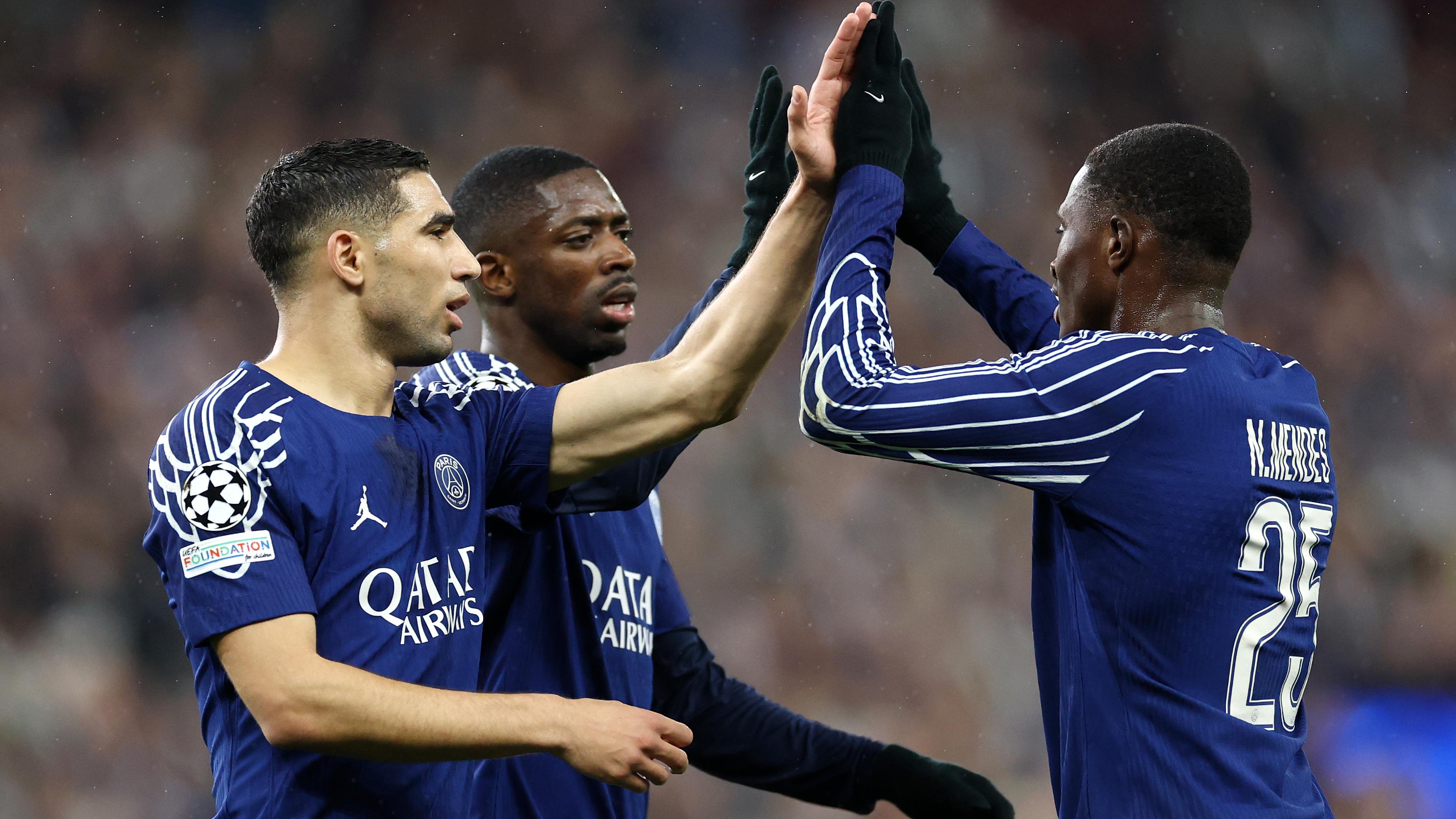 Aston Villa FC v Paris Saint-Germain - UEFA Champions League 2024/25 Quarter Final Second Leg