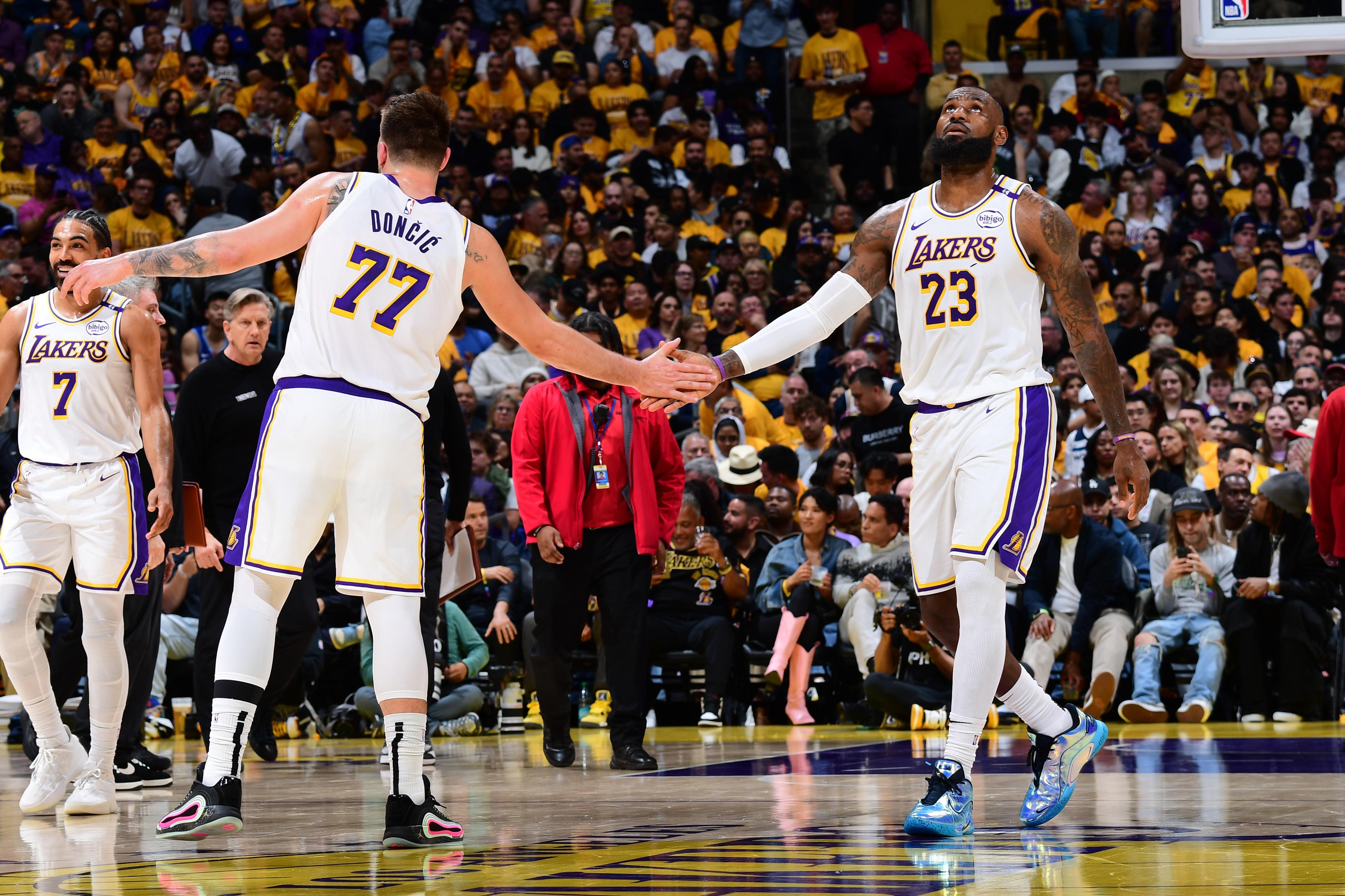 2025 NBA Playoffs - Minnesota Timberwolves v Los Angeles Lakers