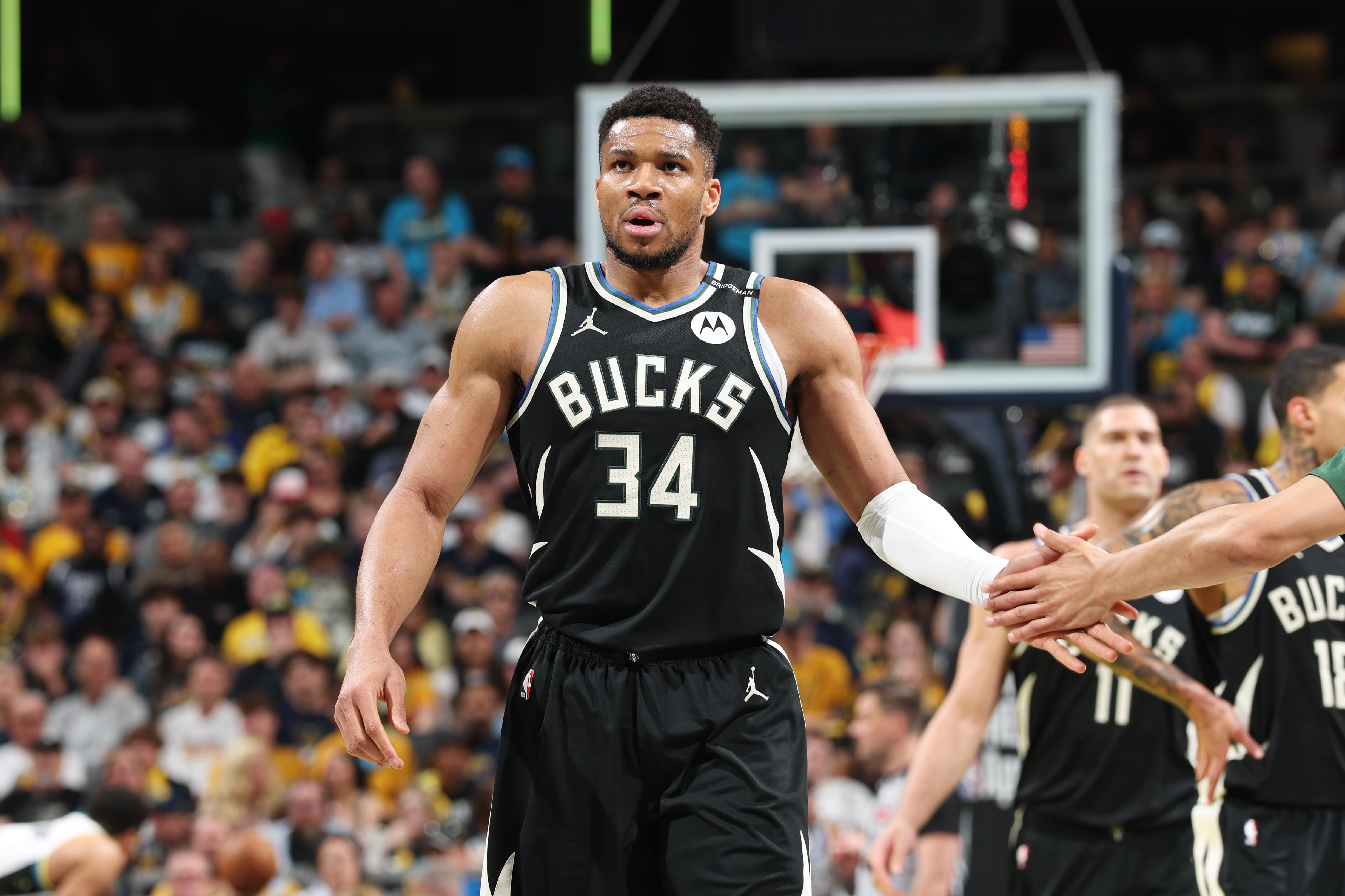 2025 NBA Playoffs - Milwaukee Bucks v Indiana Pacers - Game Two