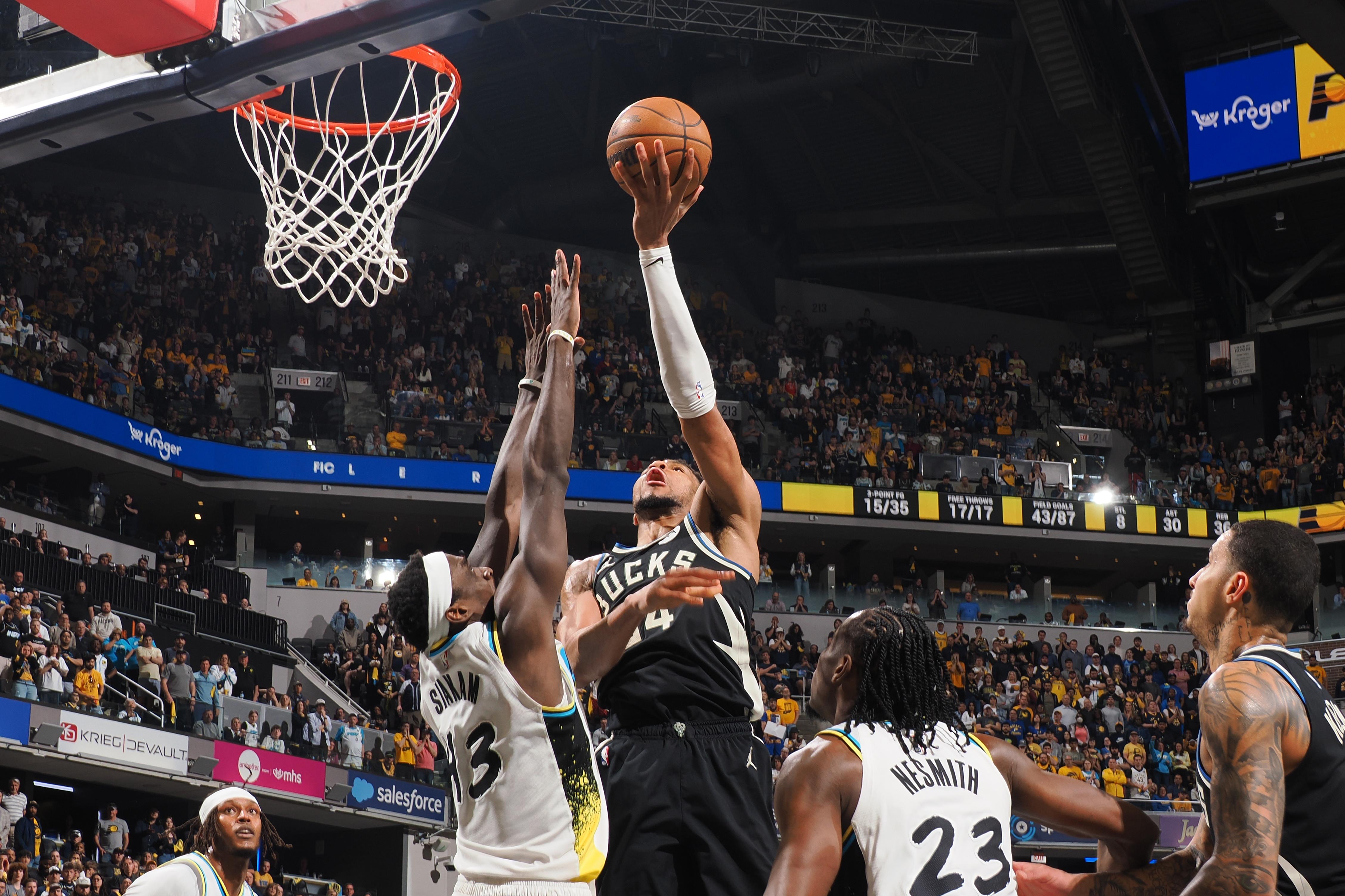 2025 NBA Playoffs - Milwaukee Bucks v Indiana Pacers