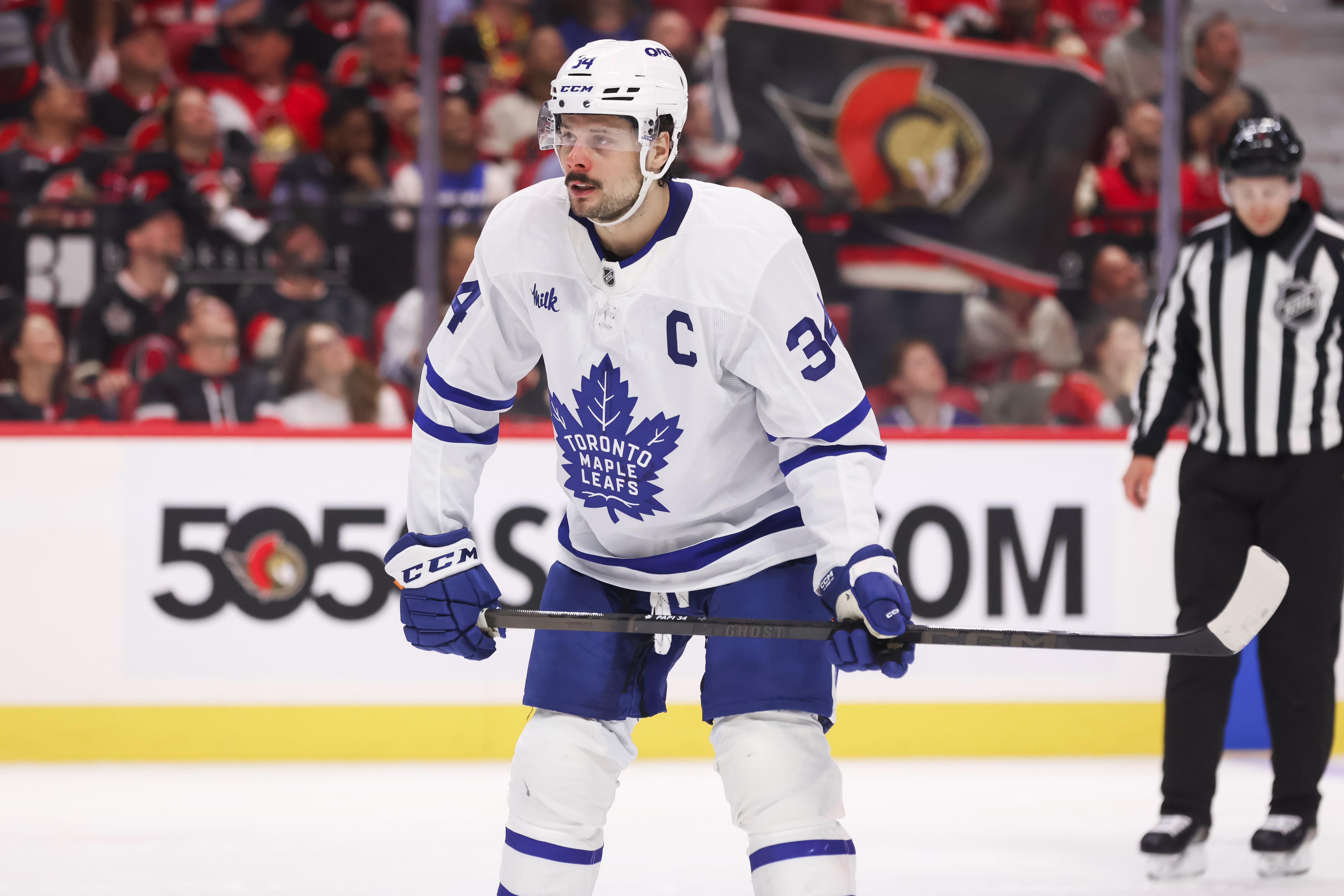 NHL: APR 24 Stanley Cup Playoffs First Round Maple Leafs at Senators