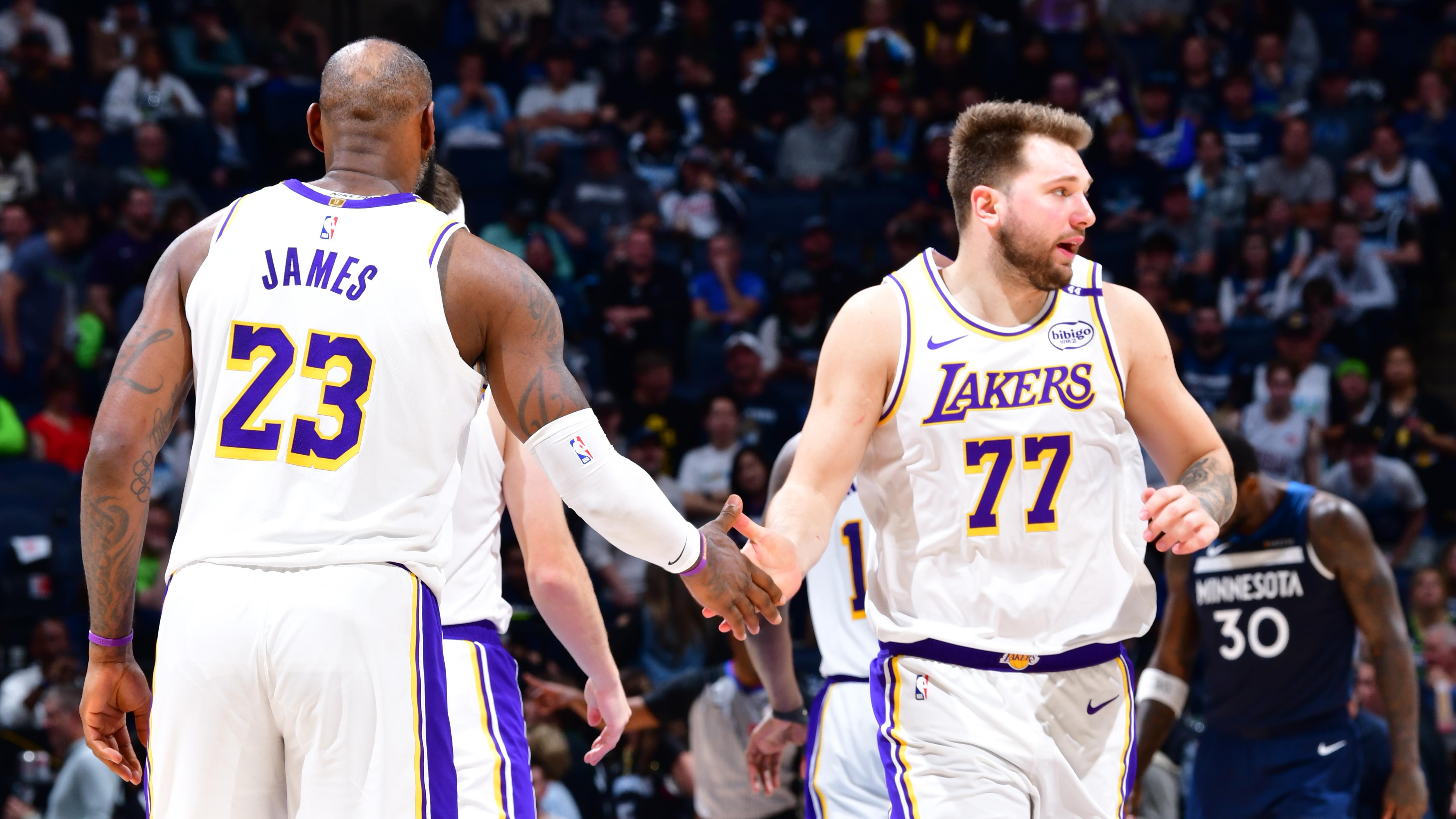 2025 NBA Playoffs - Los Angeles Lakers v Minnesota Timberwolves - Game 4