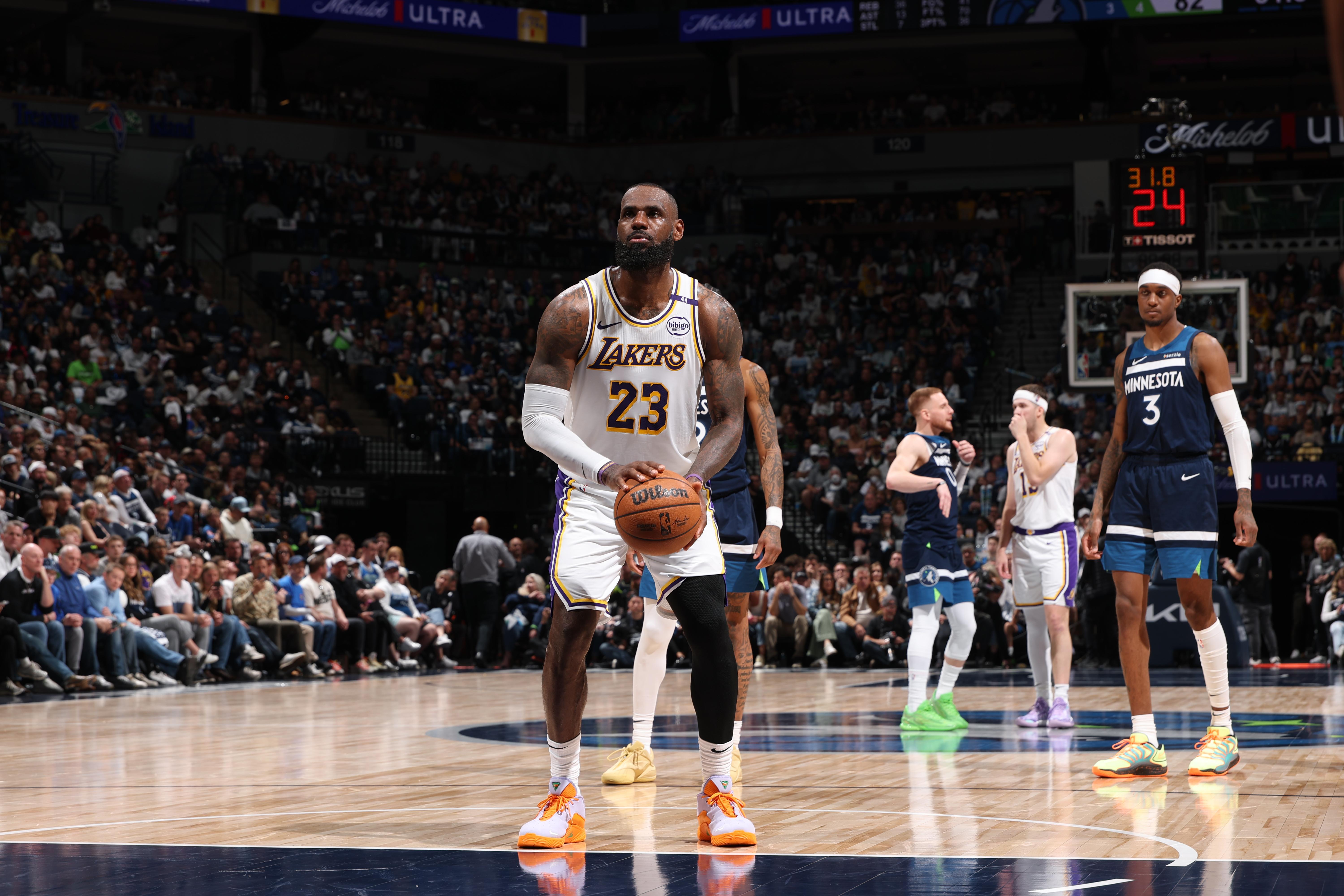 Los Angeles Lakers v Minnesota Timberwolves - Game Four