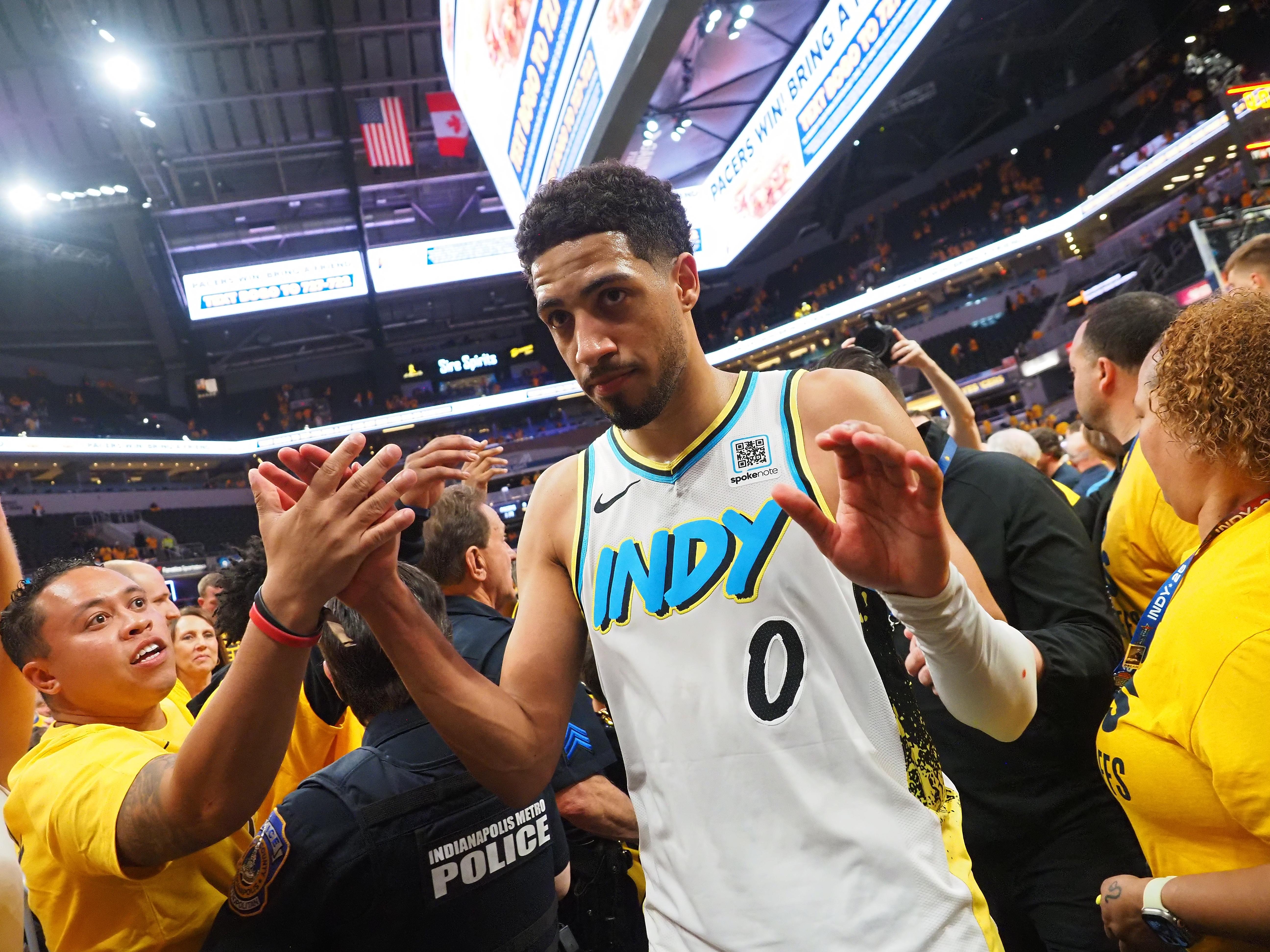 2025 NBA Playoffs - Milwaukee Bucks v Indiana Pacers - Game Five