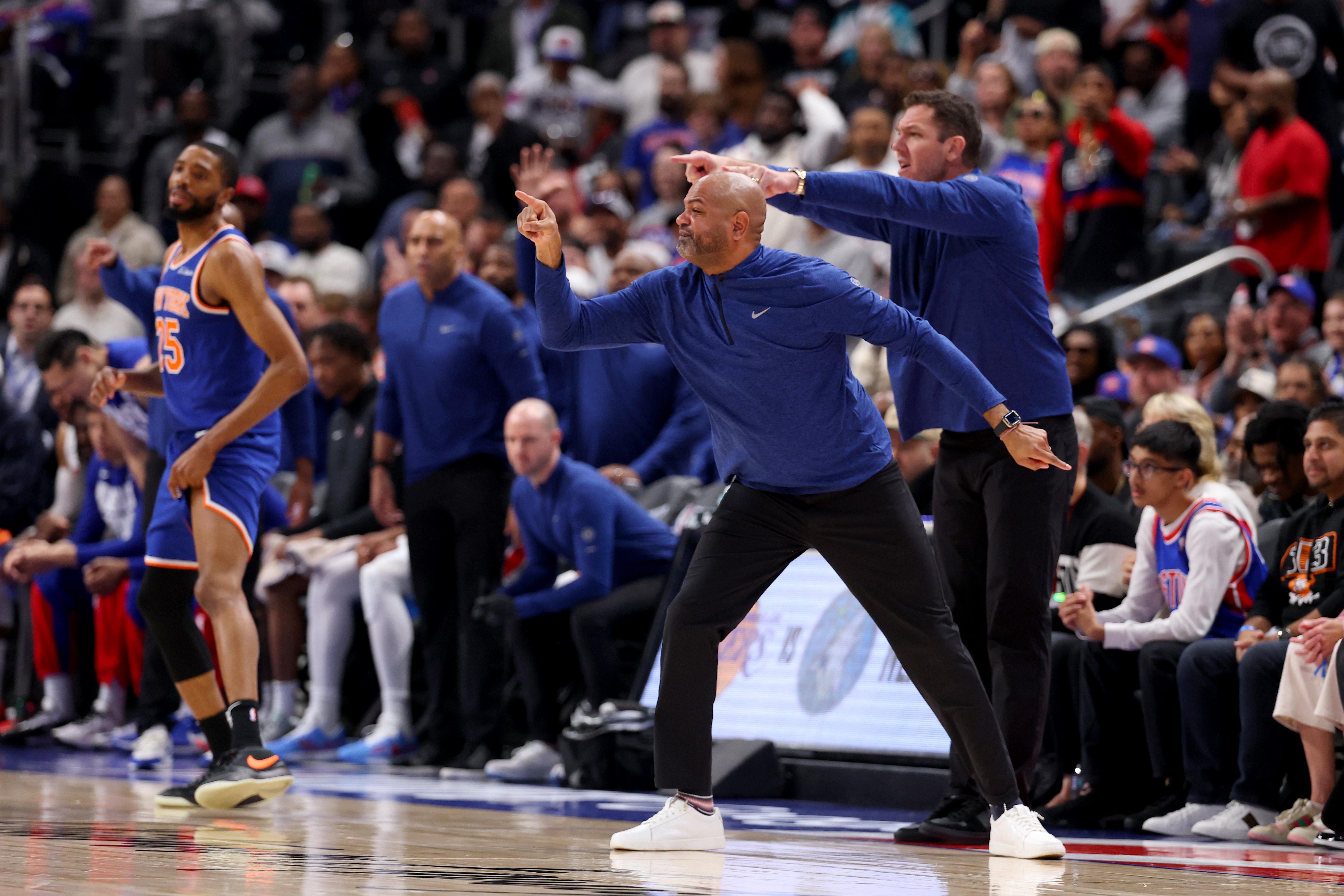 New York Knicks v Detroit Pistons - Game Four
