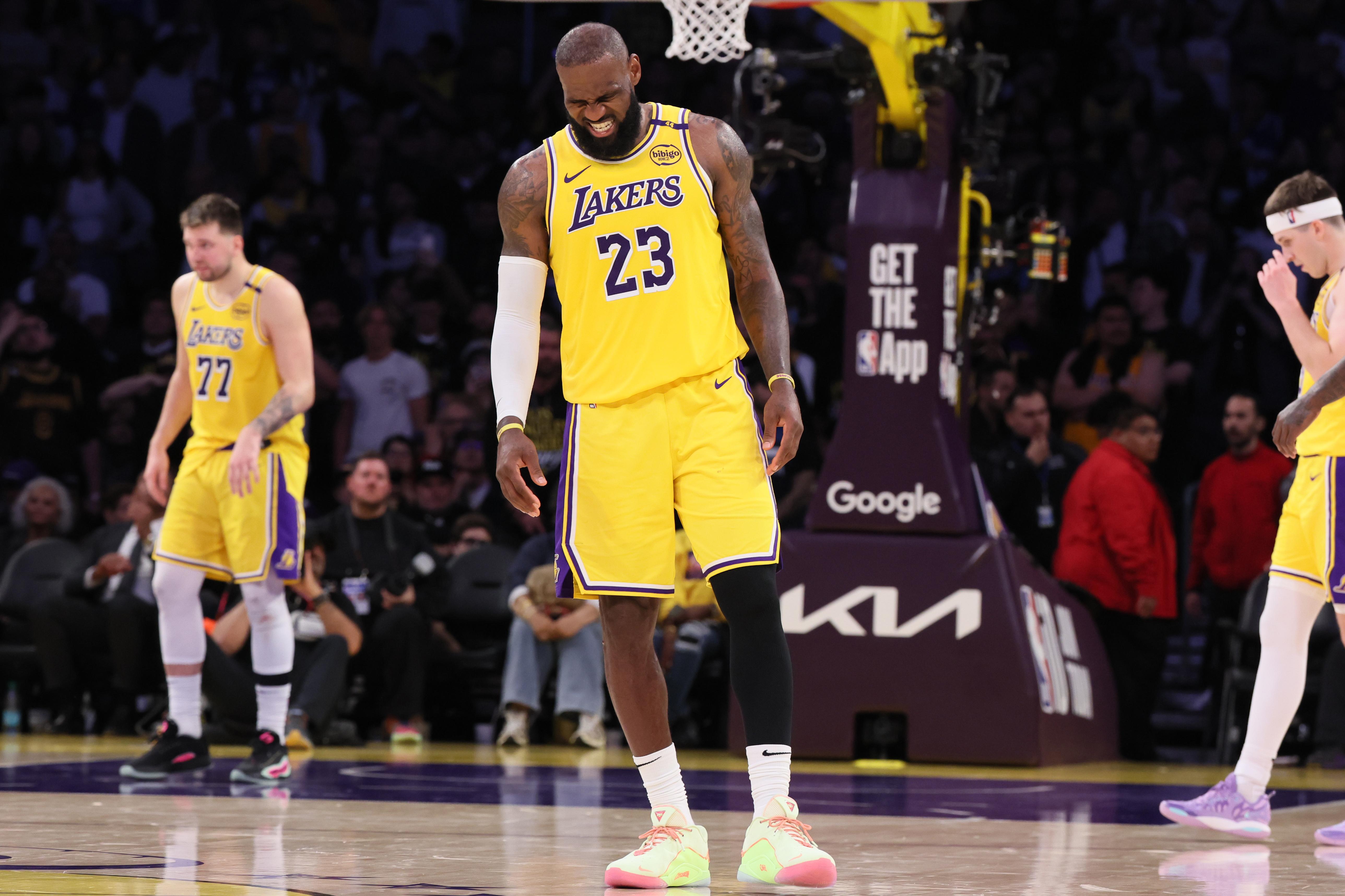Lakers Timberwolves NBA Playoffs round 1 game 5..