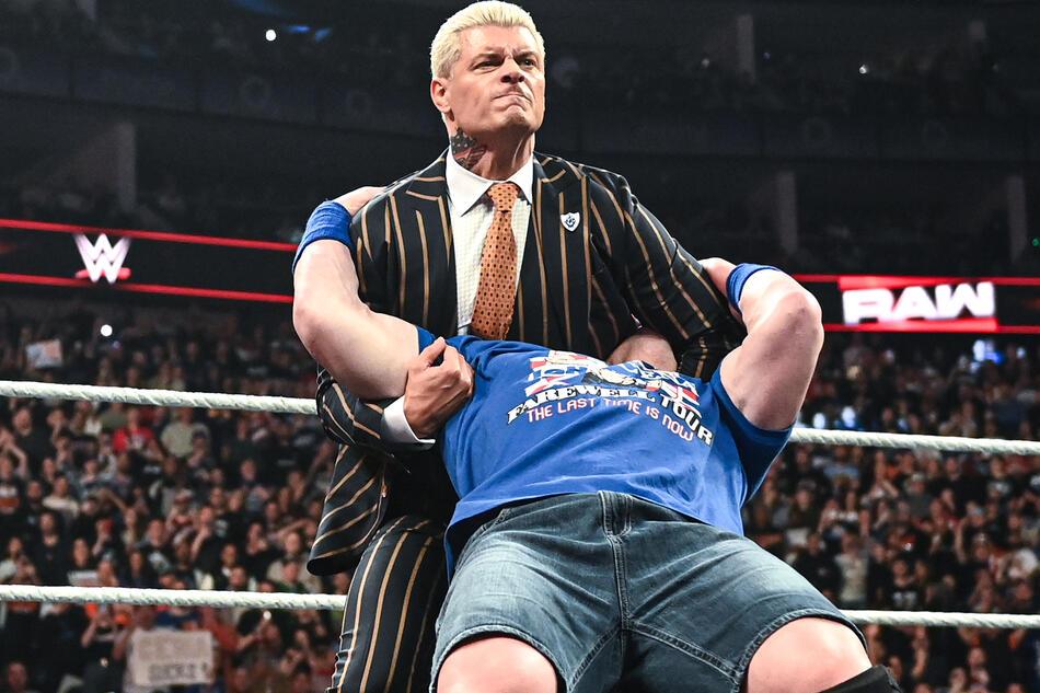 Cody Rhodes delivered a statement Cross Rhodes on John Cena.