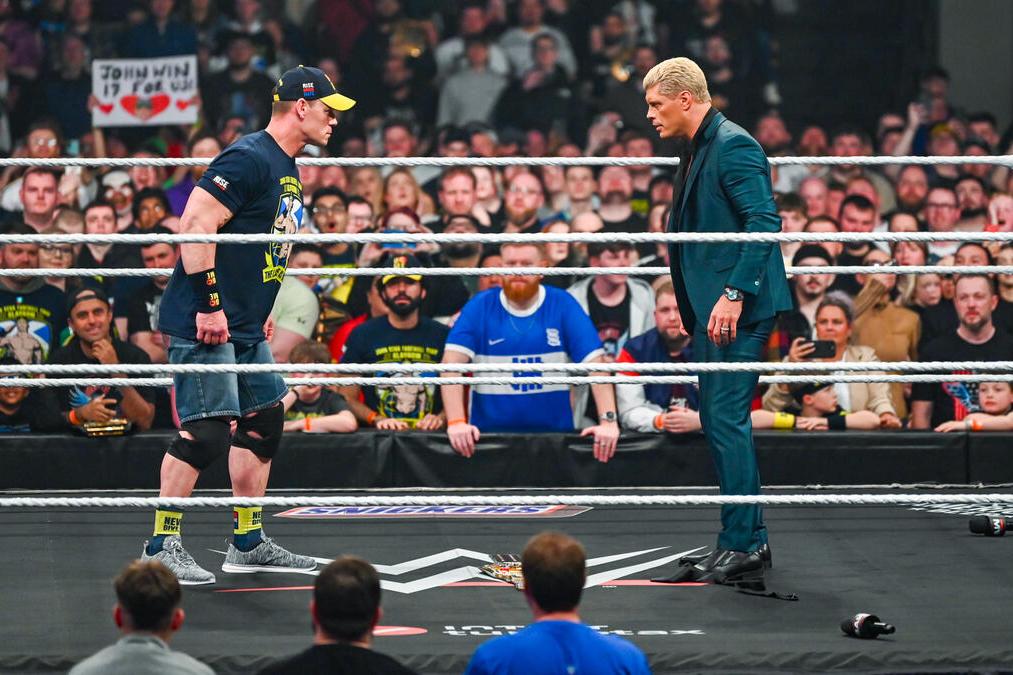 John Cena and Cody Rhodes continue to build heat going into WrestleMania 41.