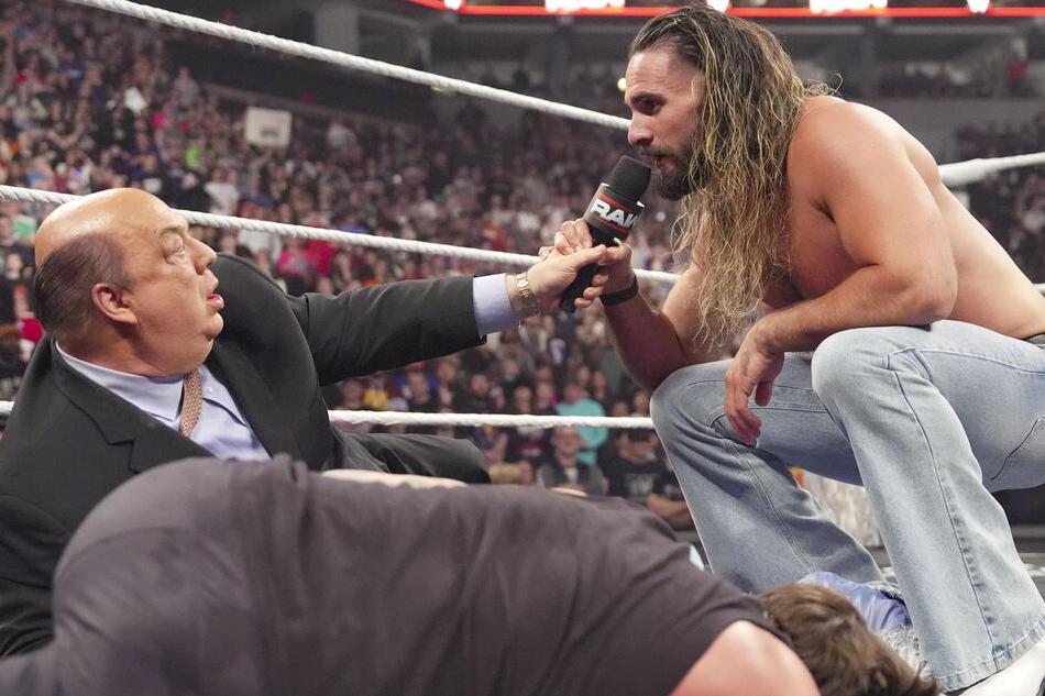 Seth Rollins threatened Paul Heyman, hoping to entice a favor from The Advocate before WrestleMania.